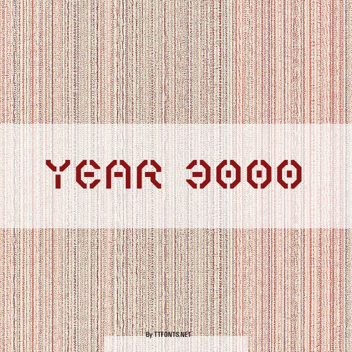 Year 3000 example